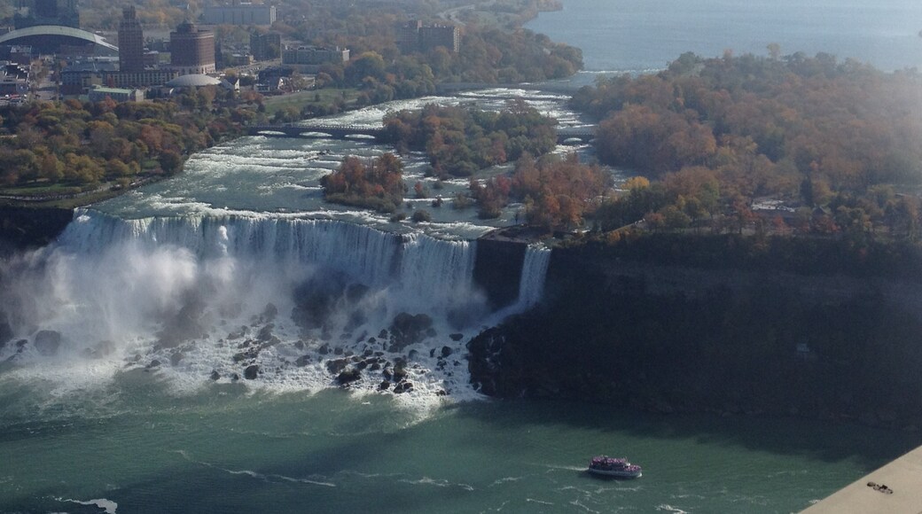 I love waterfalls, large and small, and Niagara Falls is certainly one of the largest!
“Slowly I turn, step by step, inch by inch...”