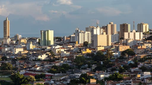 Varginha, Minas Gerais, Brazil: Panoramic view of Varginha in the south of Minas Gerais