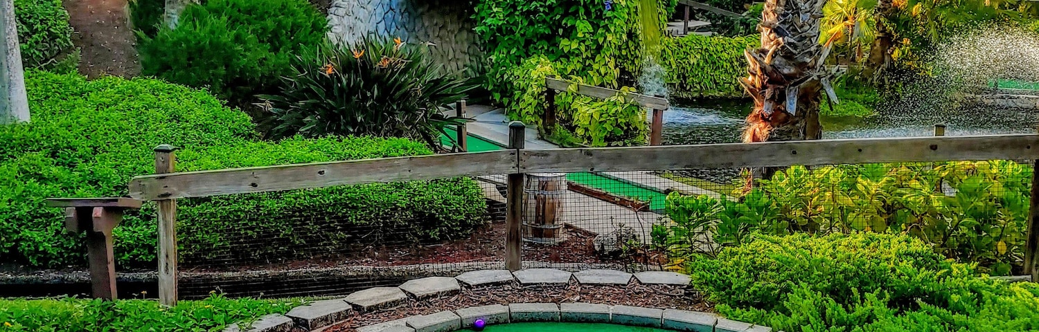 I attempt to track down mini golf courses anywhere I travel.
Aside from the mechanical wonderment of Par-King near Chicago, Castle Mini Golf is the best course yet!
Tons of real estate to cover, long greens, many multi-level holes, fun medieval theme, beautifully landscaped, and very well maintained.
If you're in or passing through the Fort Myers area, it's most definitely worth a detour.
#Trovember