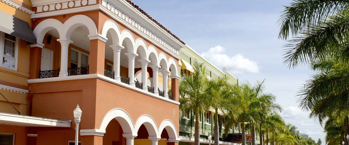 Fort Myers inclusief historische architectuur