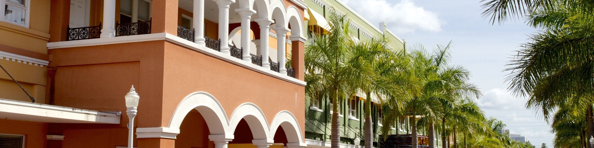 Fort Myers showing heritage architecture