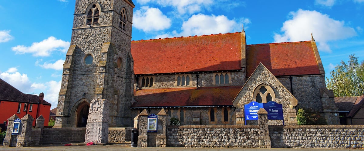 St James' Church in Westgate-on-Sea, Kent.