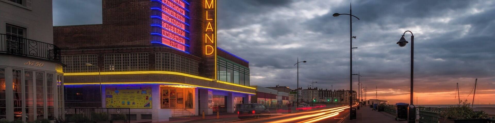 #Dreamland #Margate #lightrails