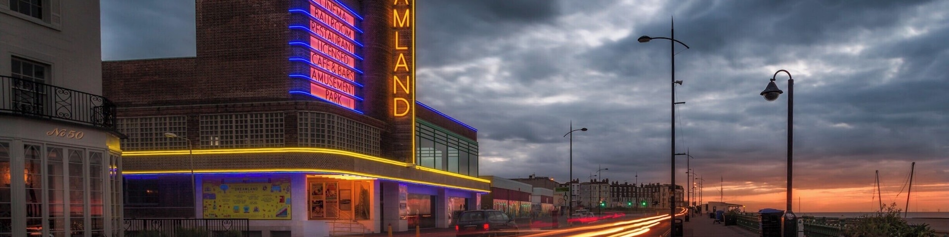 #Dreamland #Margate #lightrails