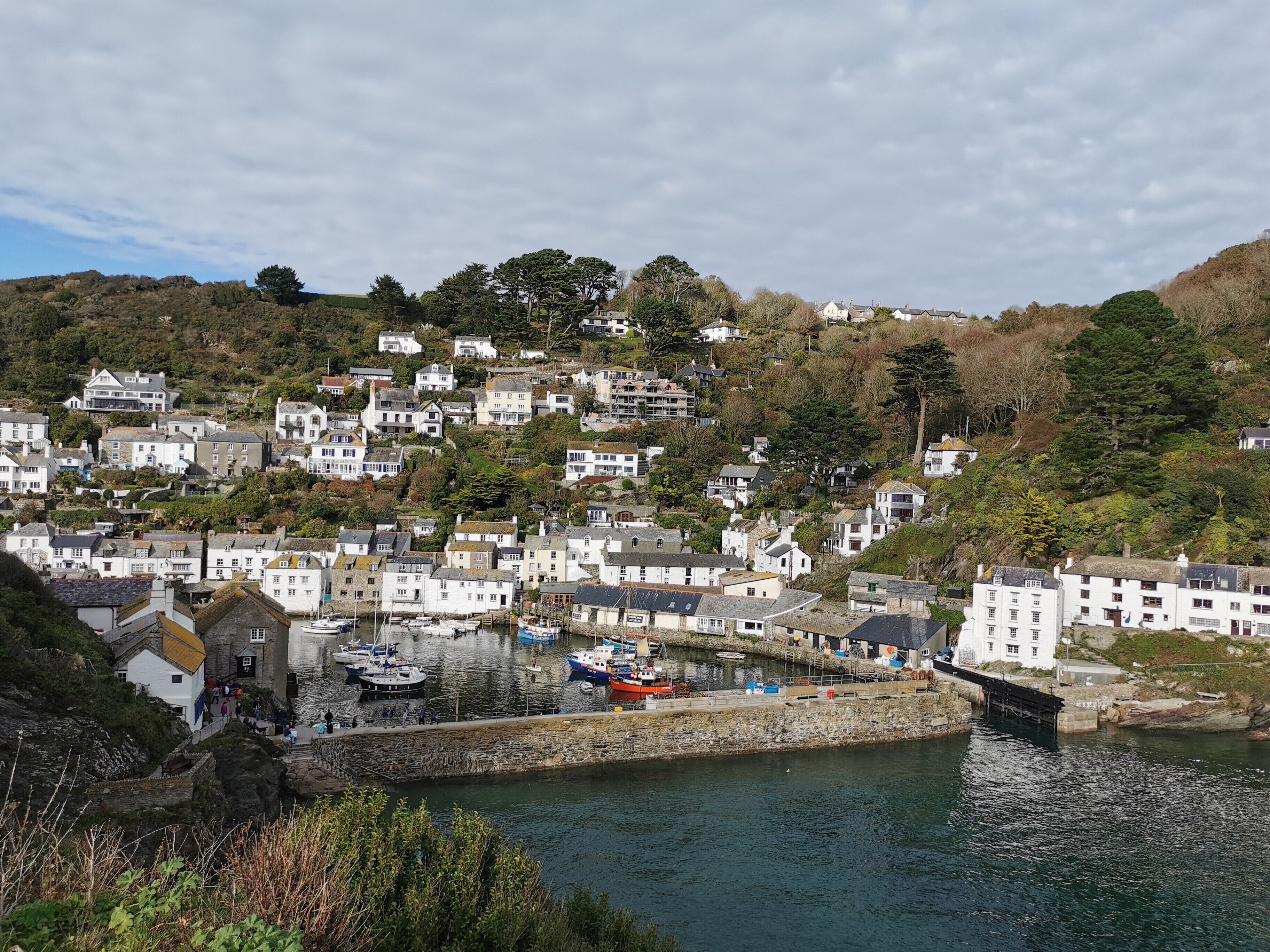 Polperro harbour