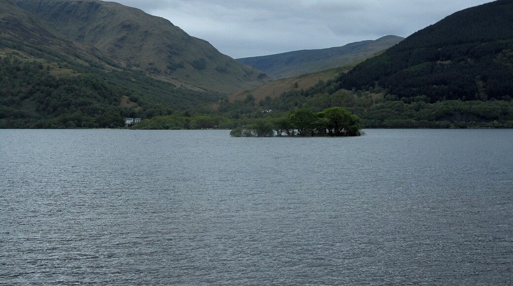 Eilean nan Deargannan is a small island in Loch Lomond, Scotland