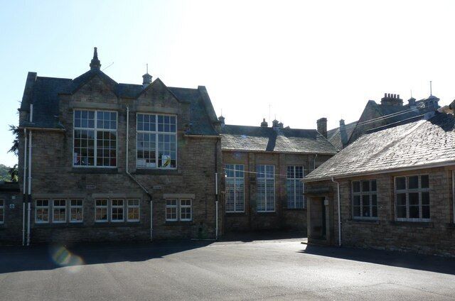 School in Wolsingham This is currently part of Wolsingham School & Community College, Lower School Site. This is the rear of the building.