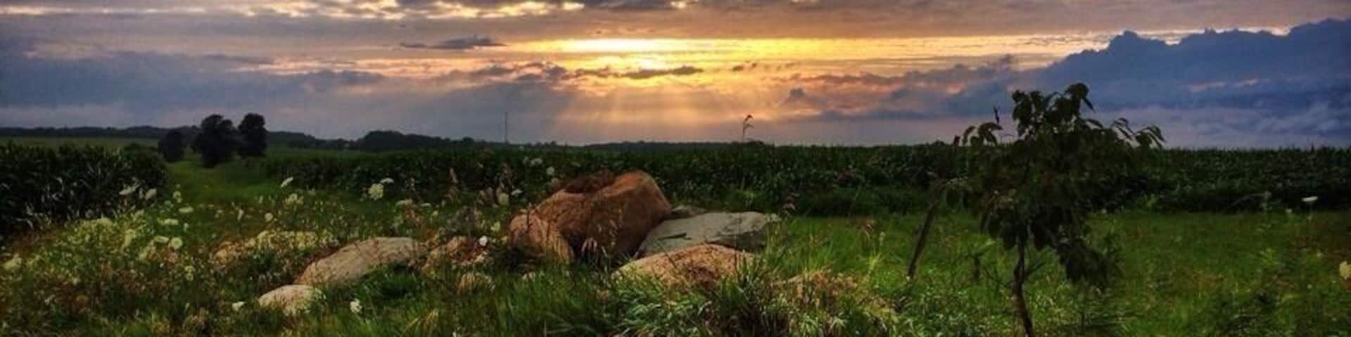 Just an Indiana sky!