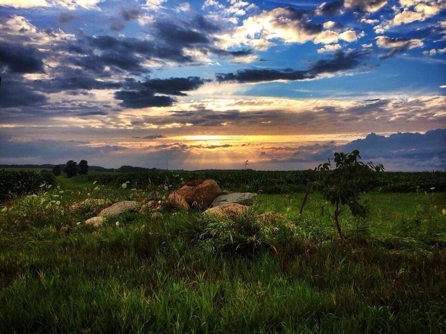 Just an Indiana sky!
