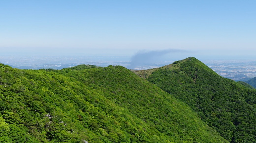 Lush Green Summits of the Suzuka Mountain Range in Summer, Mie, Japan