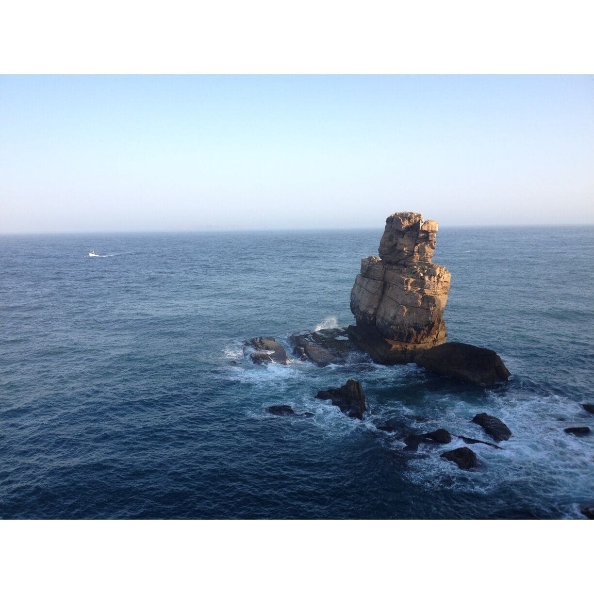 Ricky cliffs @ Peniche. Peniche is a seaside municipality and a city in Portugal. Peniche has very good waves. Supertubos is the most popular wave in the region, with very fast and powerful (tubular) waves, one of the best in Europe