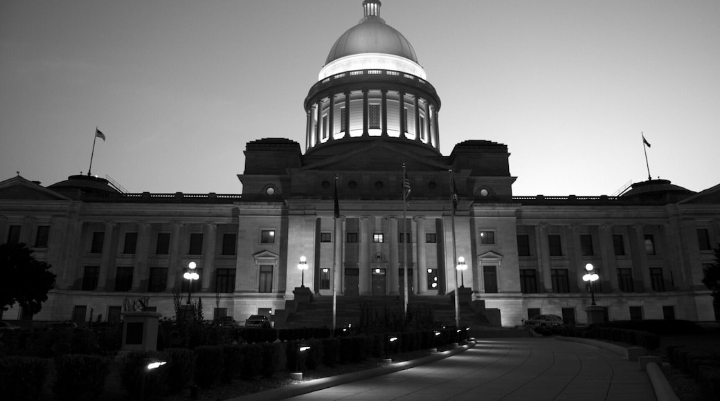 The Arkansas State Capitol.