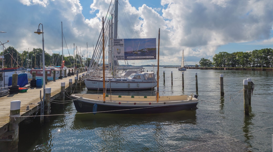 Lauterbach harbour at Lauterbach, district of Putbus, Landkreis Vorpommern-Rügen, Mecklenburg-Vorpommern, Germany.