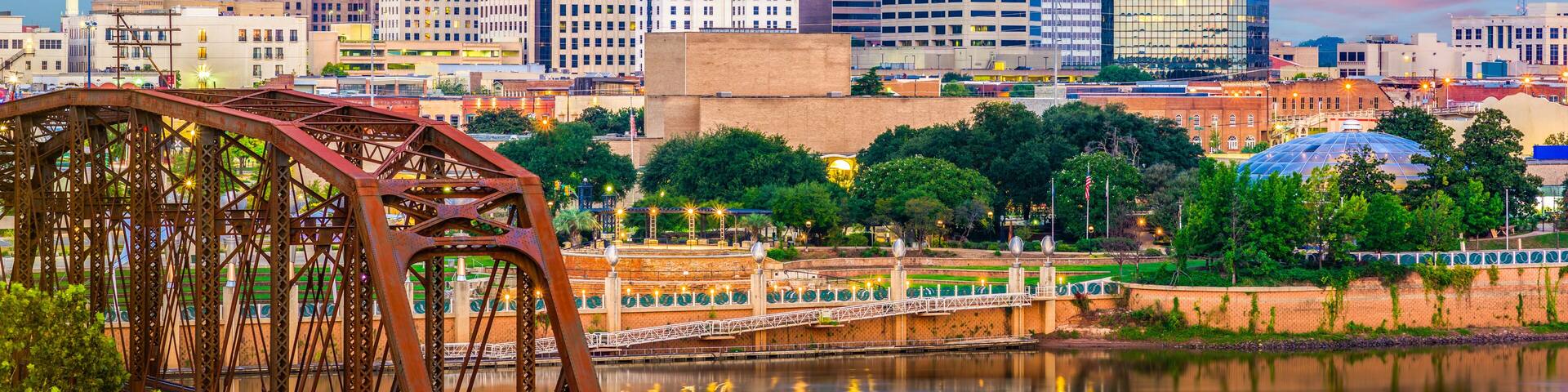 Shreveport, Louisiana, USA Skyline
