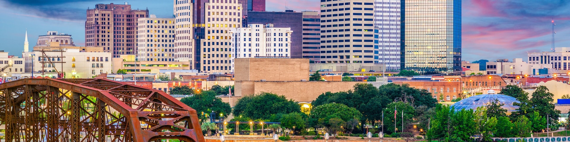 Shreveport, Louisiana, USA Skyline