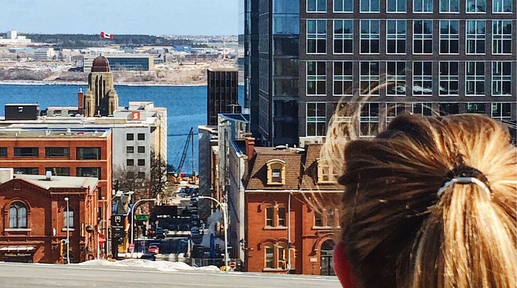 View from a morning run on top of citadel.