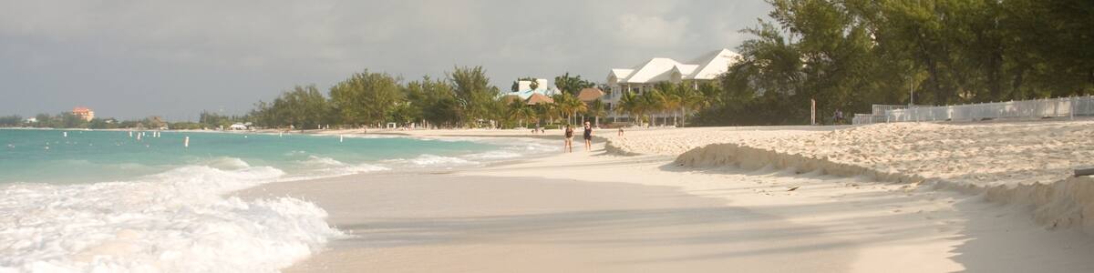 Grand Cayman featuring a sandy beach