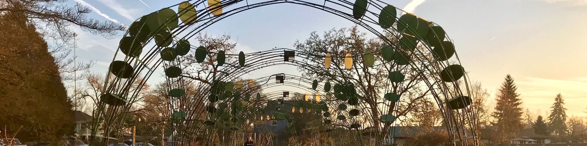 These must be beautiful when the roses are in bloom.