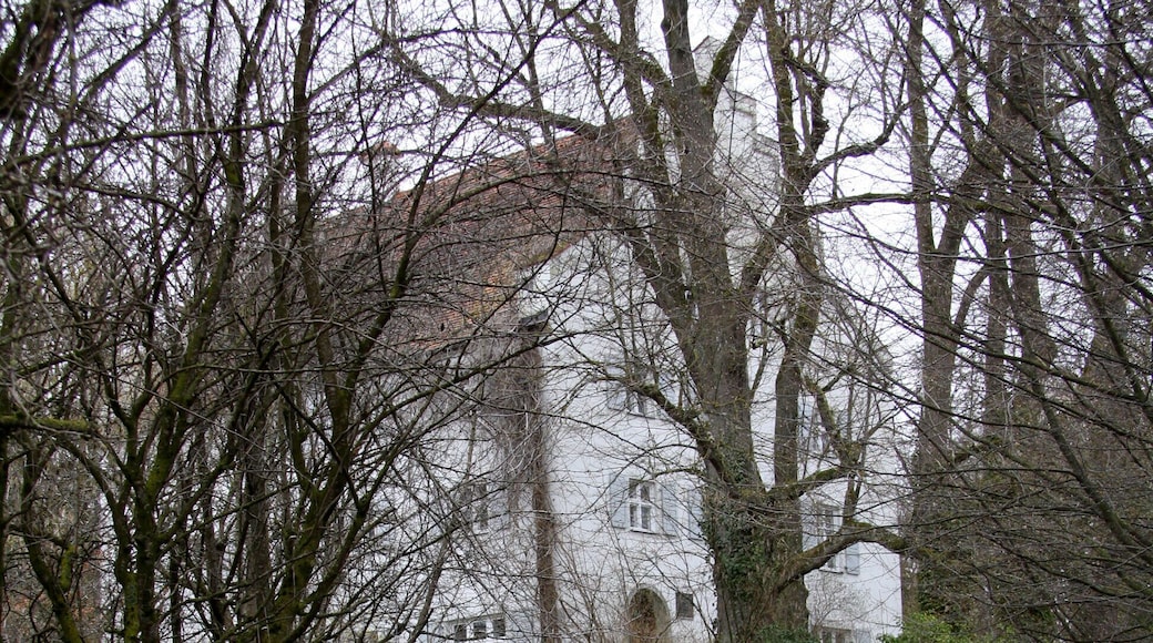 Notzing castle, seen from north-west