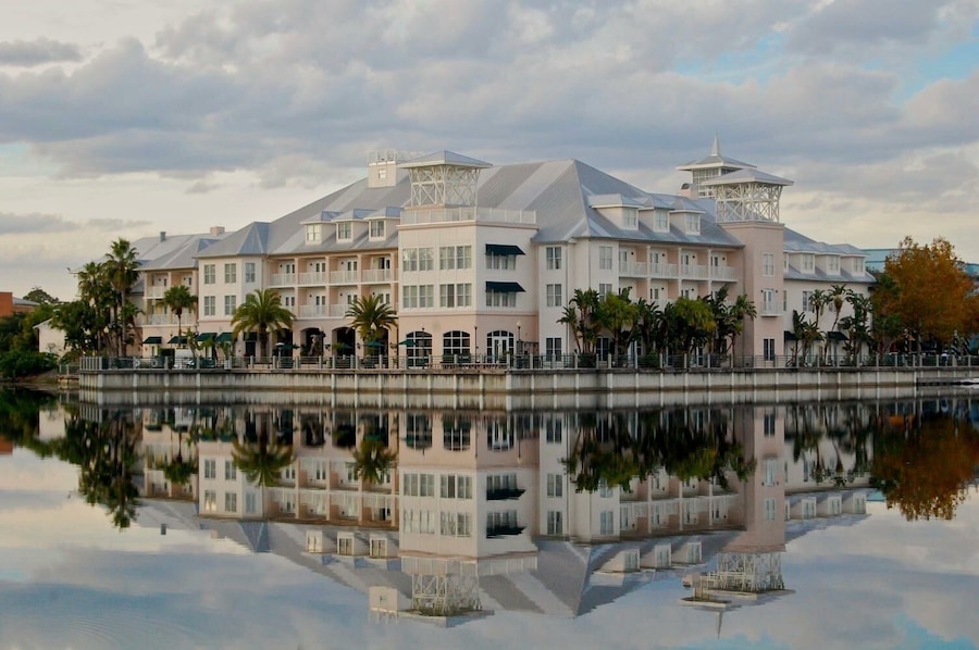 #LoveMyTown
Celebration, FL. The town Disney built, complete with adorably unique homes, white picket fences, and the town center.
I love that Celebration has small town charm, but is close to the major Orlando attractions.