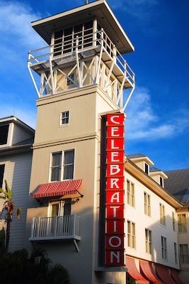 The Bohemian Hotel stands in the center of the planned community of Celebration, Florida