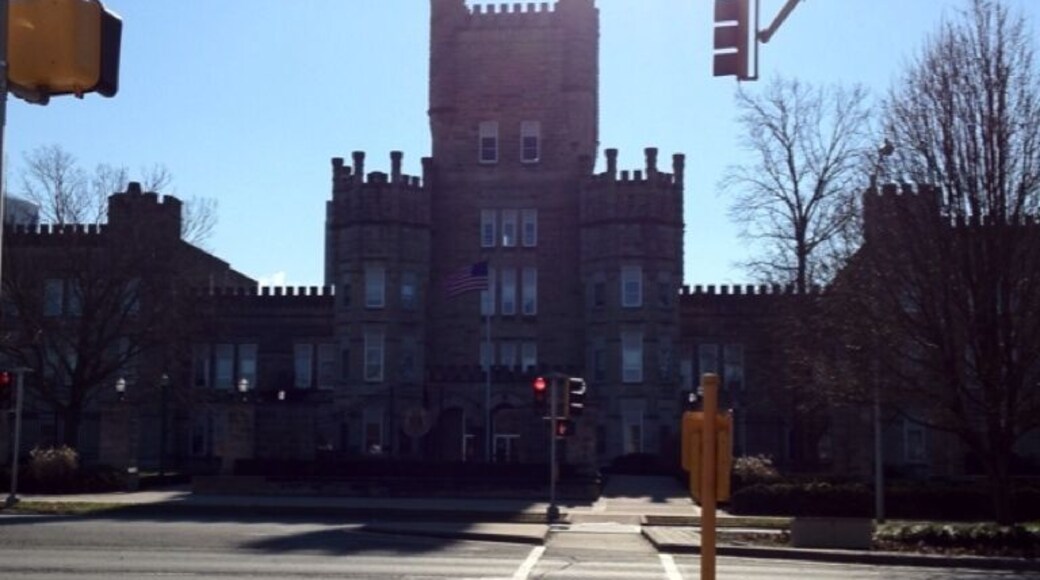 The iconic symbol of Eastern Illinois University.