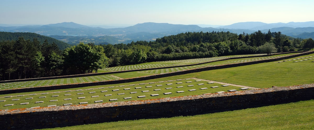 German War Cemetery - Futa Pass, Firenzuola, Florence, Italy