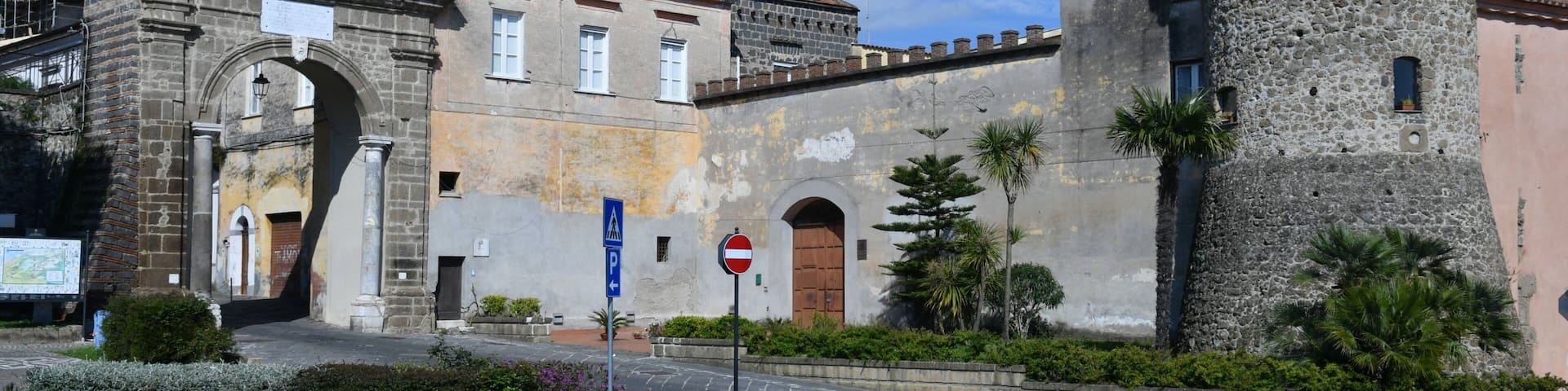 The Campania village of Sessa Aurunca, Italy.