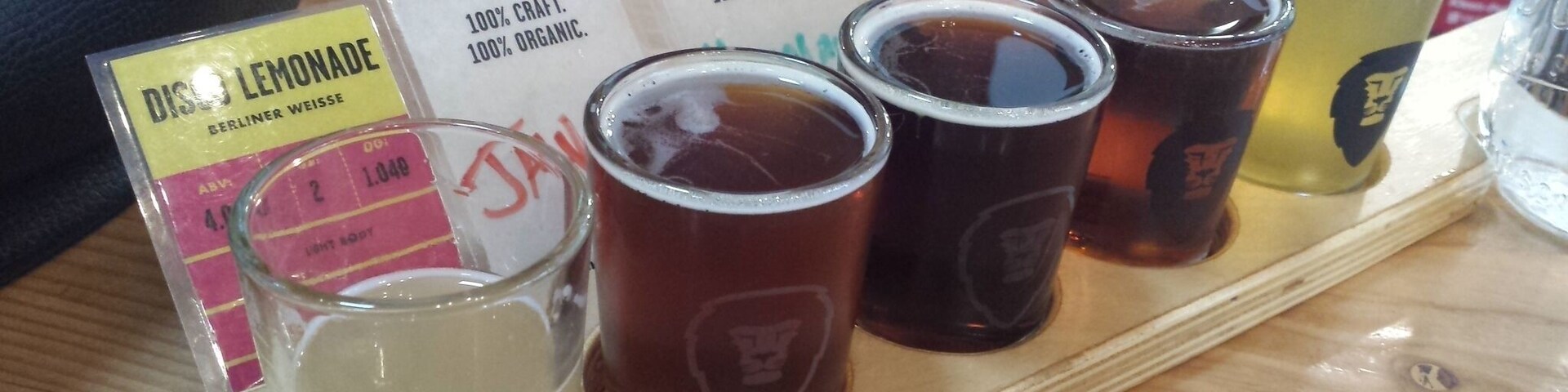 Delicious brews and a really great Happy Hour at Aslan Brewing in Bellingham, WA!