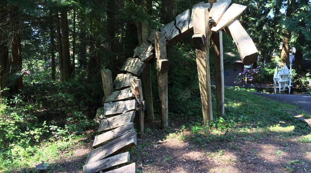 "Turn", by Lee C. Imonen. Made me think of the roller coaster in Indiana Jones Temple of Doom...