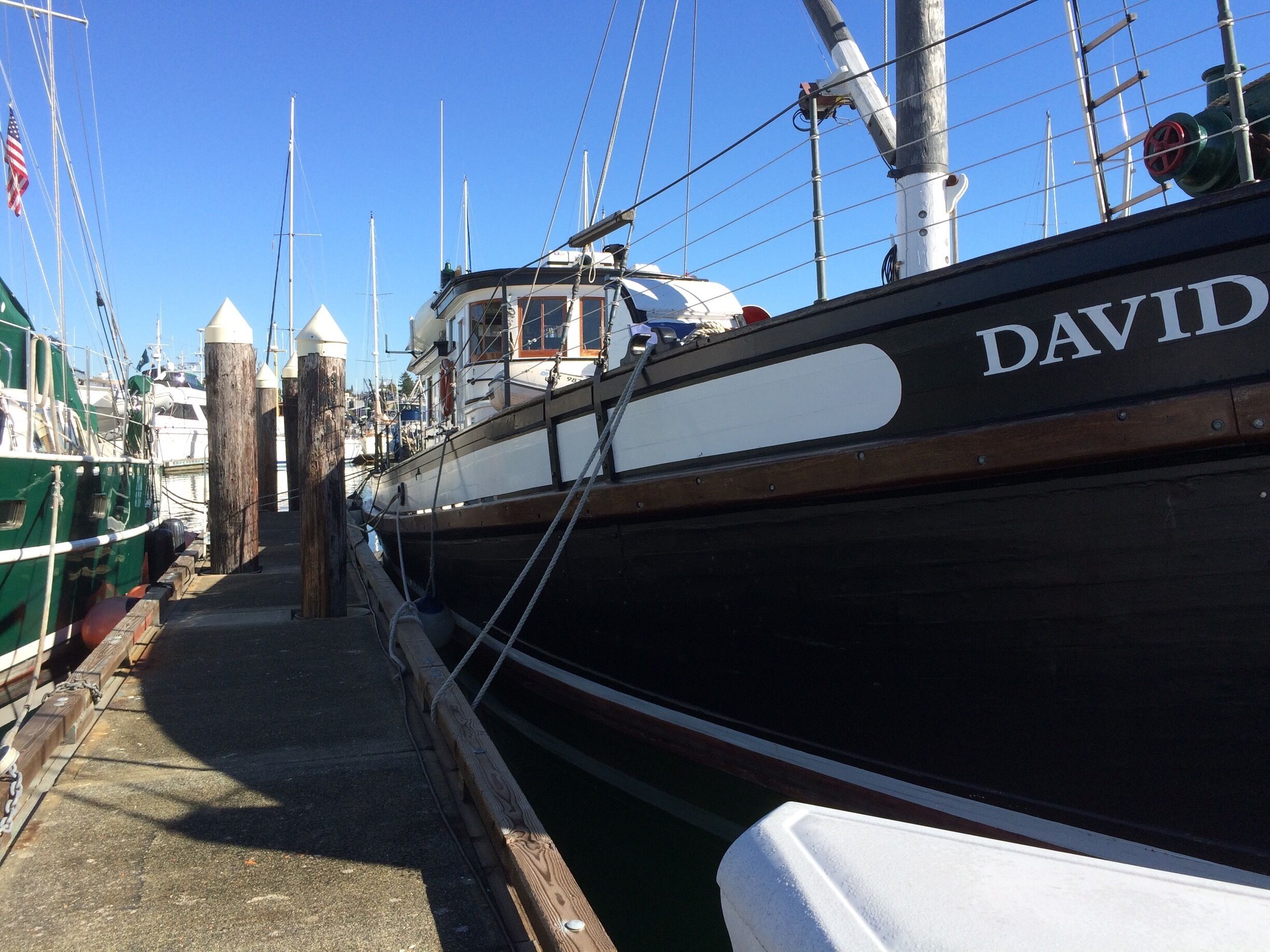 Taking off on The David B tomorrow 