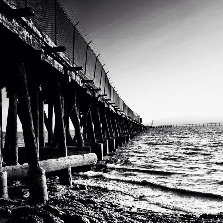 If I had enough heart, I might have found a way past the heavily guarded gate onto the dock; but I didn't. This was as close as I could get.