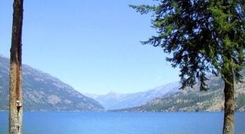 The view toward Stehekin from Lucerne on Lake Chelan, WA