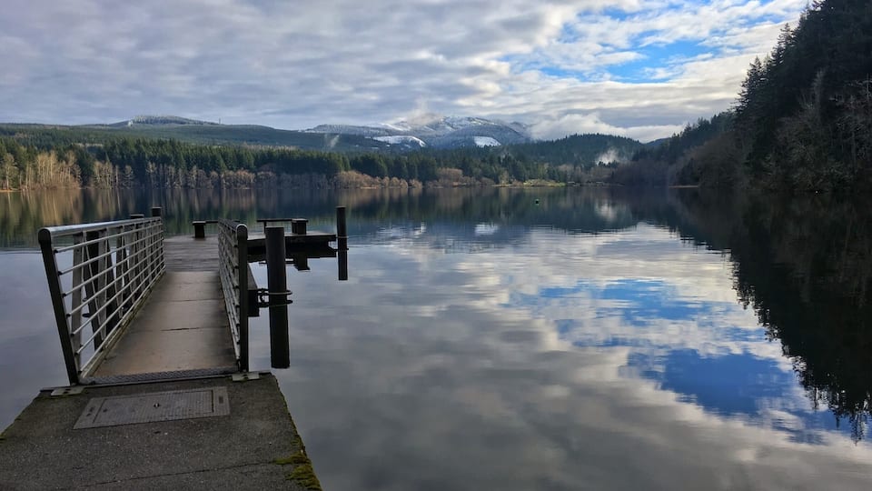 Impromptu visit to the lake made for a beautiful photo opp.