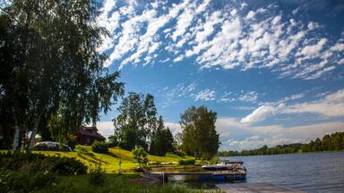 Dalalven River Bank,Sweden