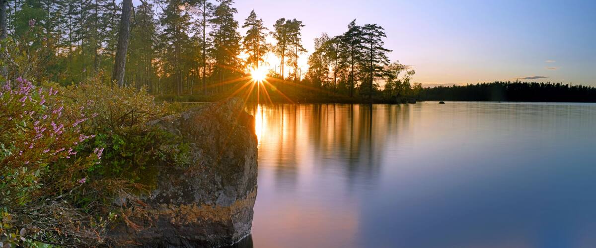Sunset in Småland