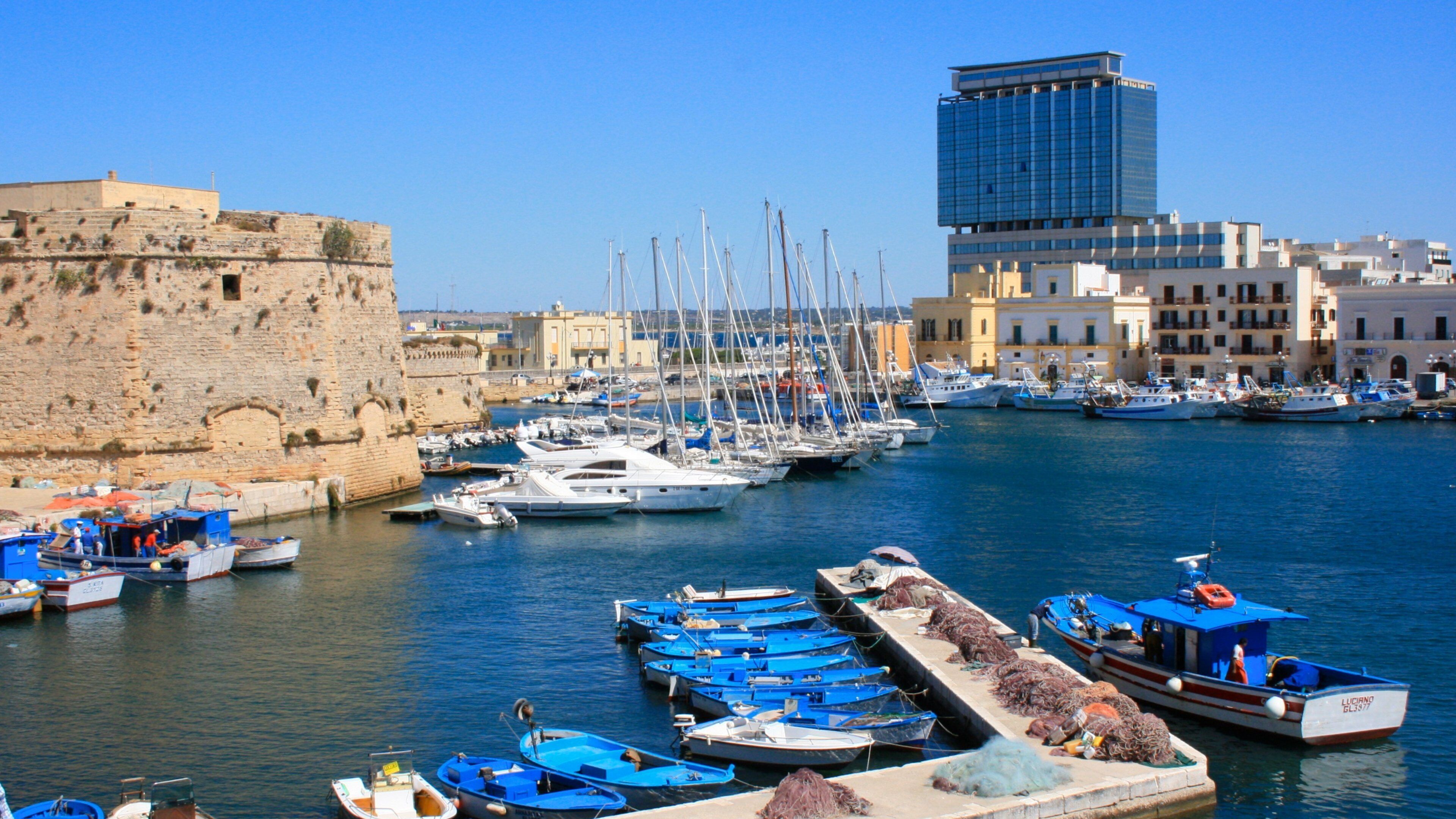 Lecce featuring a marina
