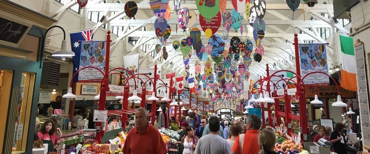 The Saint John City Market is the oldest continuing farmer's market in Canada, with a charter dating from 1785. (September 2016)
