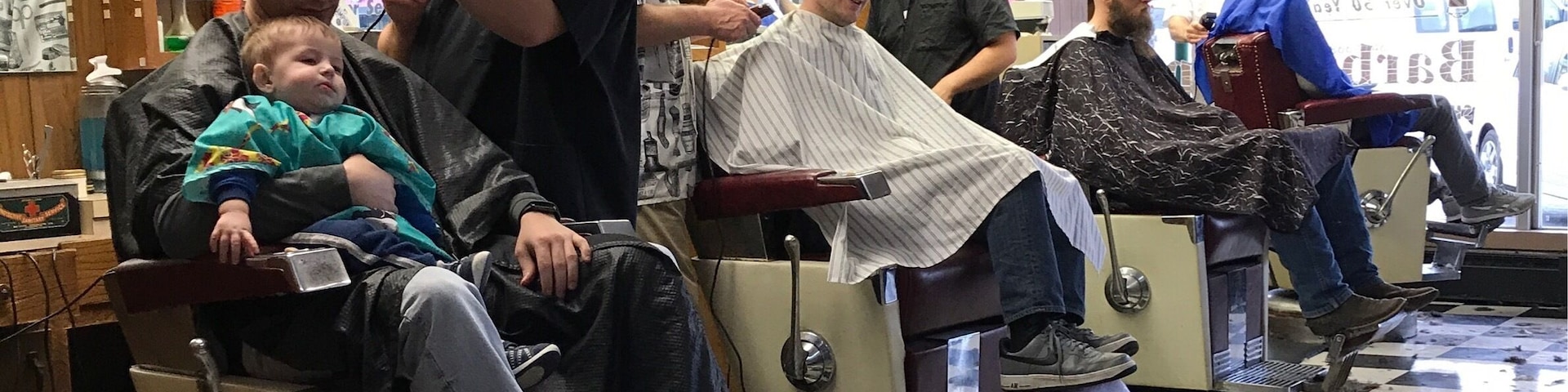 Wedgewood Barber Shop located in Springfield Missouri. Been around for 50+ years.