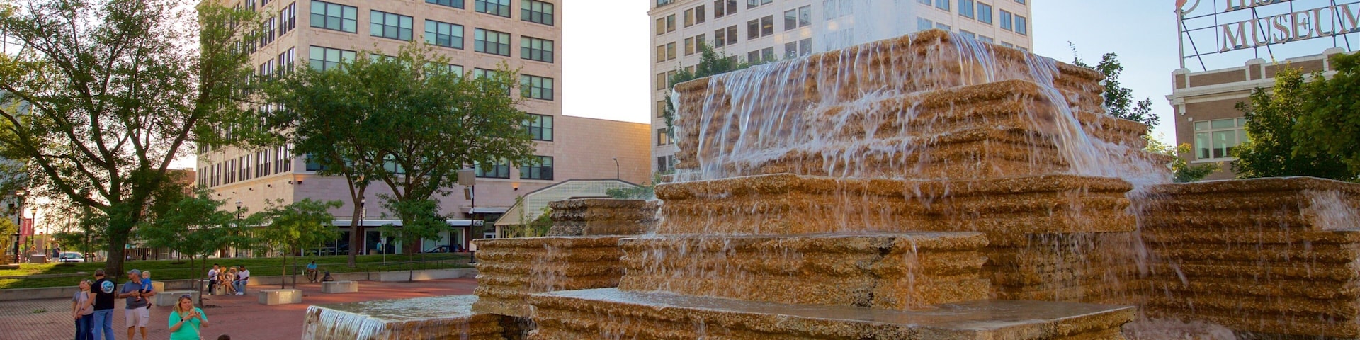 Springfield caracterizando uma fonte e uma cidade