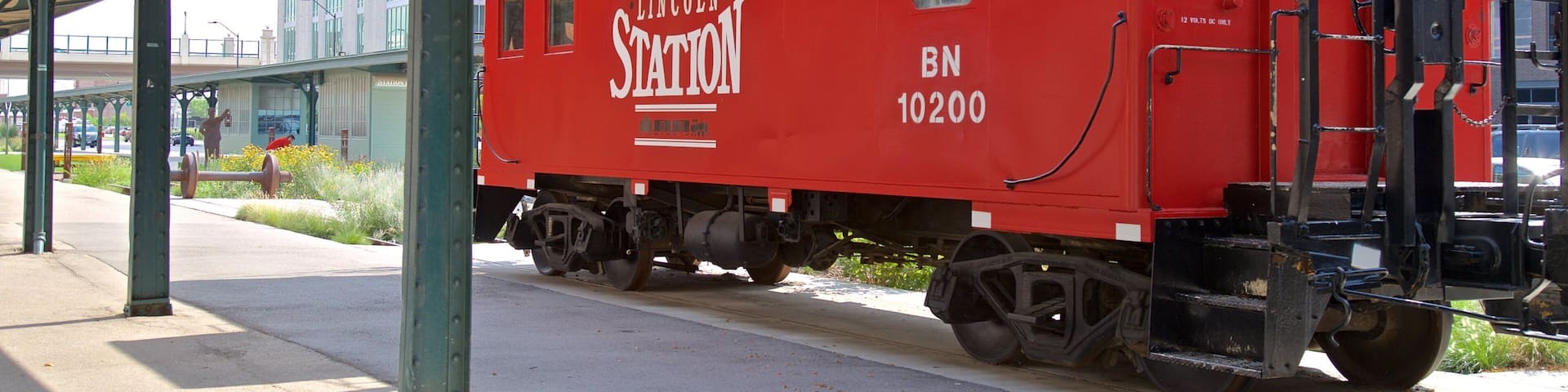 Lincoln which includes railway items