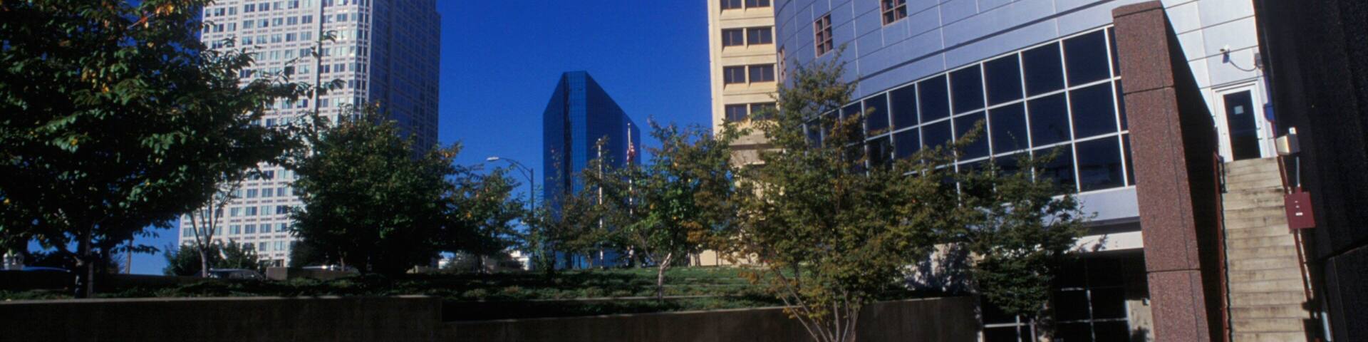 Winston - Salem featuring a city and street scenes