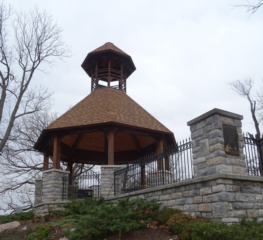 Lookout Tower - the highest point in the city - during the Great Dayton Flood of 1913, it became a place of refuge.

Woodland Cemetery and Arboretum in Dayton, Ohio, is one of the oldest "garden" cemeteries in the United States.

Incorporated in 1842, the cemetery began with 40 acres southeast of Dayton and has been enlarged to its present size of 200 acres.