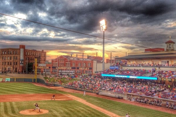 The Dayton Dragons are a farm team for the Cincinnati Reds. It's minor leagues, so it's way cheaper and just as much fun.