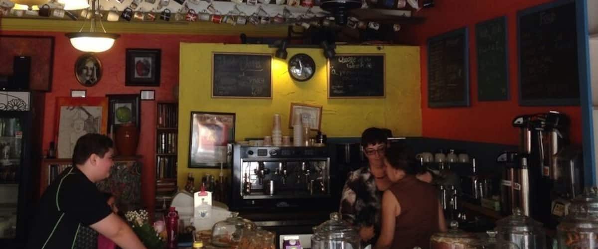 Neat little coffee house across from the old Civic Theater in a revitalized area in Allentown's West end. I had the coffee of the day which was rich and full bodied. Nice seating area and the lady that to a the shop was really sweet.