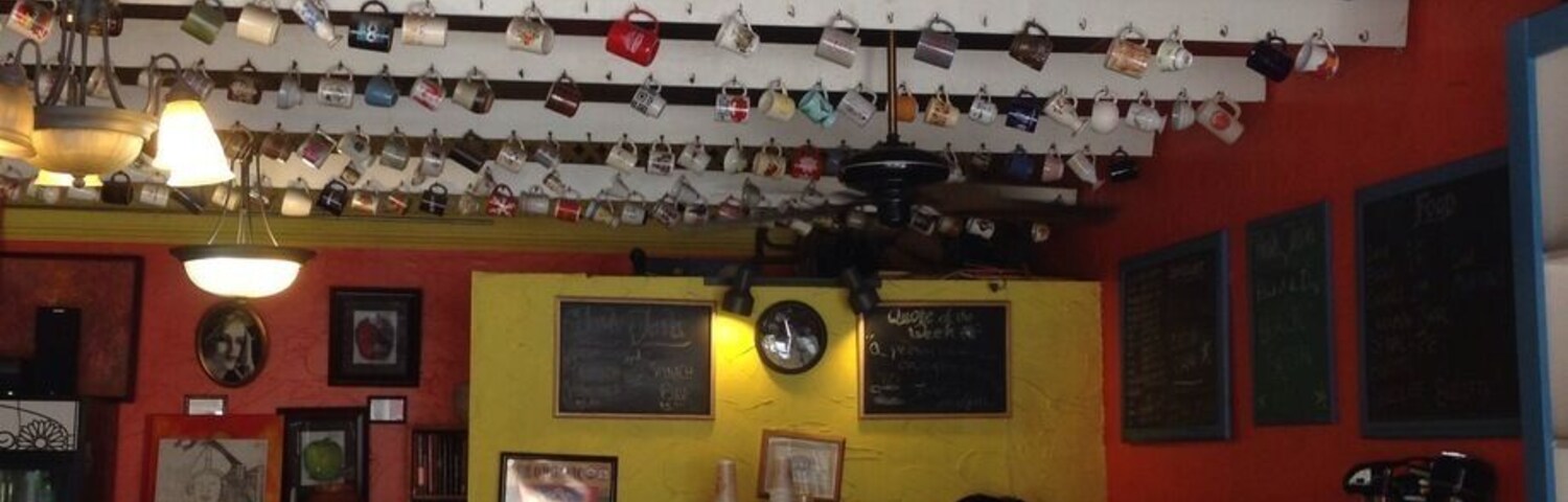 Neat little coffee house across from the old Civic Theater in a revitalized area in Allentown's West end. I had the coffee of the day which was rich and full bodied. Nice seating area and the lady that to a the shop was really sweet.