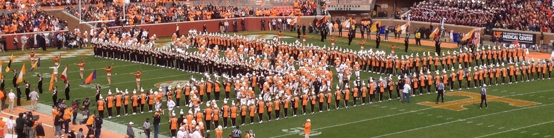 Tennessee football in Neyland stadium is a great way to spend a fall Saturday! Be sure to go early to go for a walk down Cumberland Ave and visit the bookstore before the game. There is a live radio call-in show (Volcalls) outside the stadium before the game. Its worth a visit too.