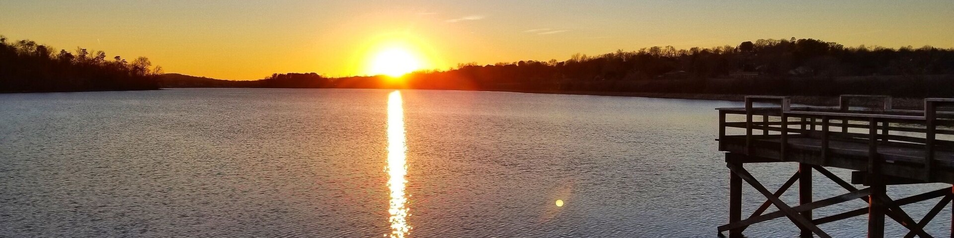 Beautiful sunset in Knoxville, TN