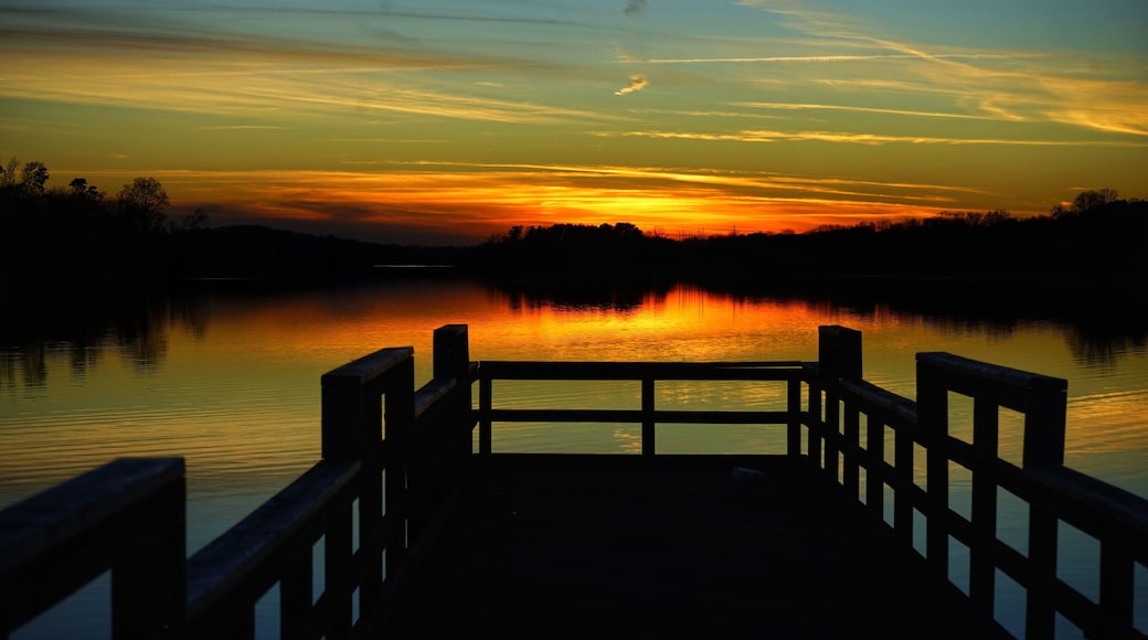 Concord Pier #sunset #sky #colors #easttennessee #perspectives