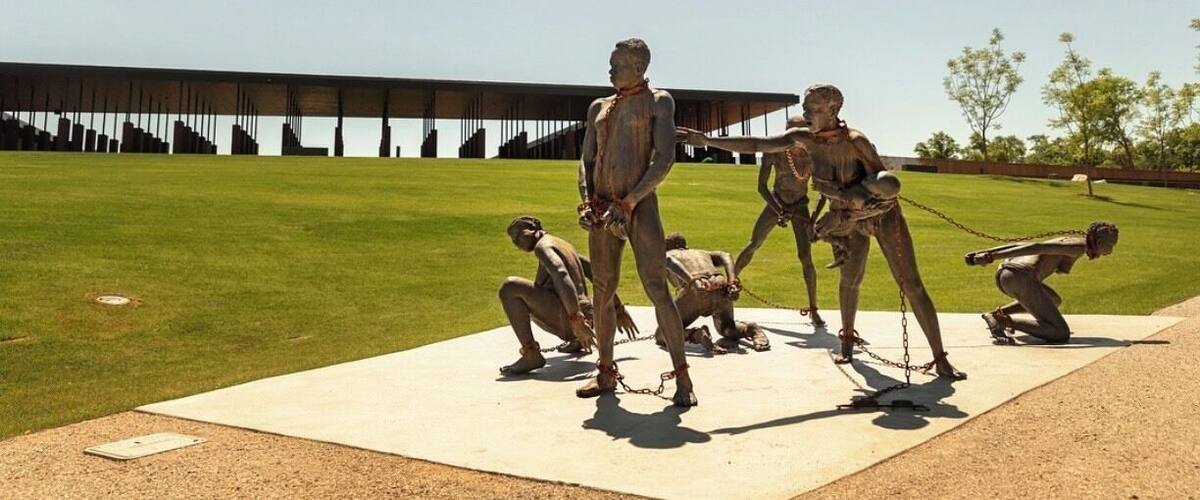The lenching memorial as what it is called in Montgomery. This was a very thought provoking site. Each column represents a county in the US where a lynching occurred. A great job to all that provided items to this museum.